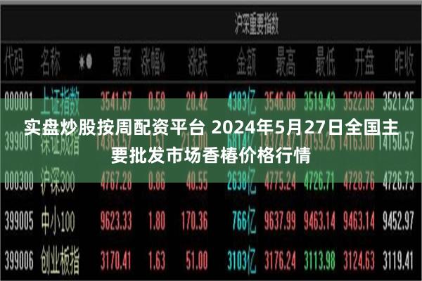 实盘炒股按周配资平台 2024年5月27日全国主要批发市场香椿价格行情